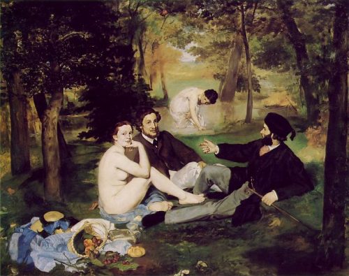 Almuerzo sobre la hierba, 1863. Edouard Manet