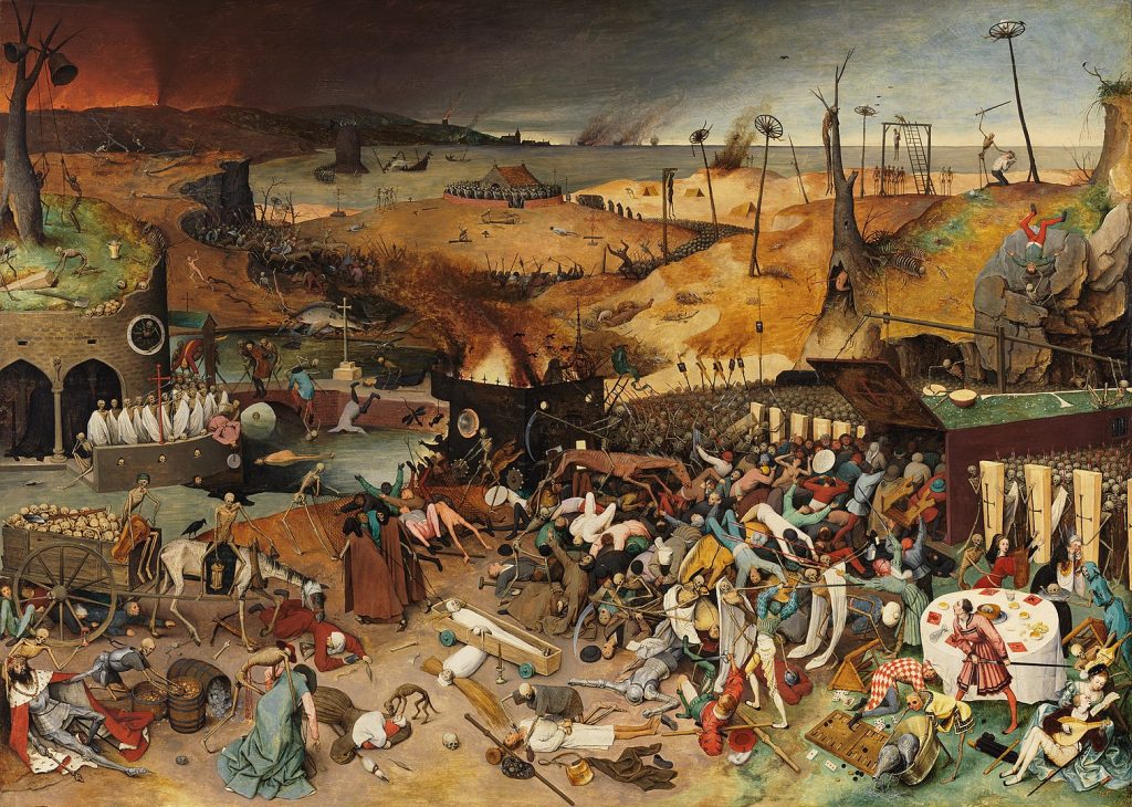 El Triunfo de la Muerte por Pieter Brueghel el Viejo. 1562