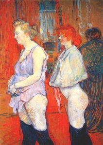 Toulouse Lautrec. Inspección médica